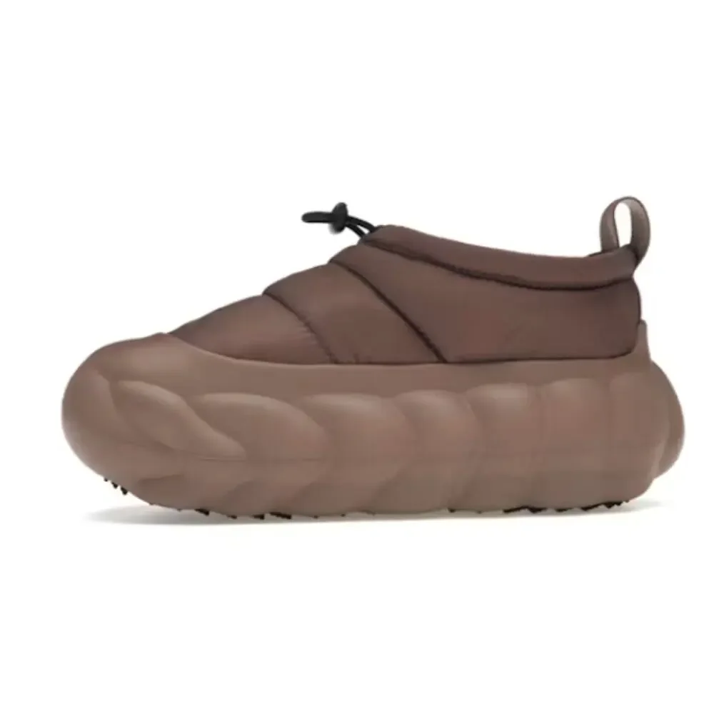 Crocs Womens Overpuff Shorty Booties Size 9 EU 39.5 Truffle Mauve NIB